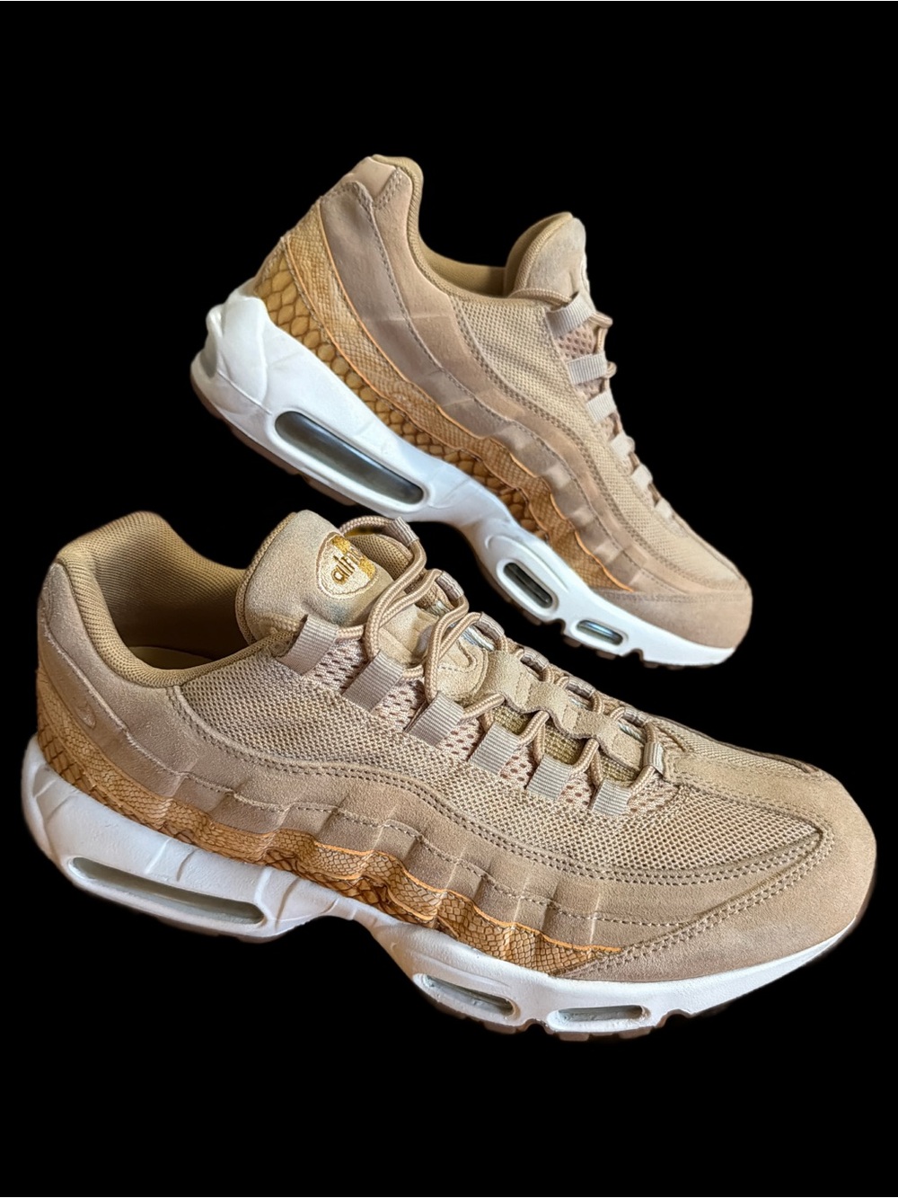 Nike Men's Air Max 95 in Vachetta Tan and Brown size 10.5 - Picture 3 of 15